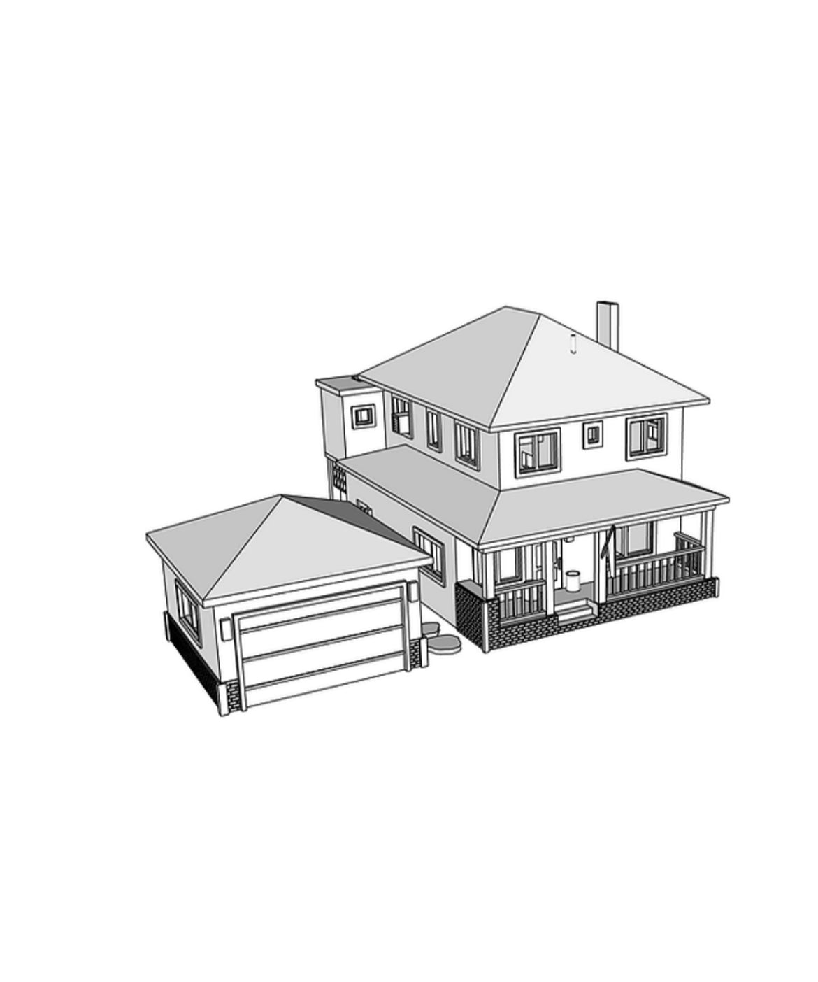 00034 - N Scale Model Kit - The Appleton Estate