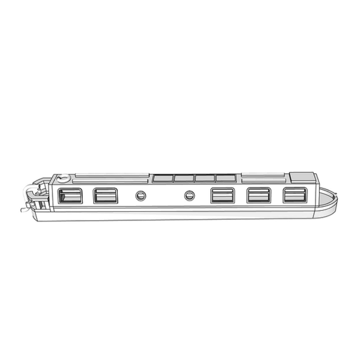 00041 - N Scale Model Kit - The Hobnail Canal/Narrow Boat