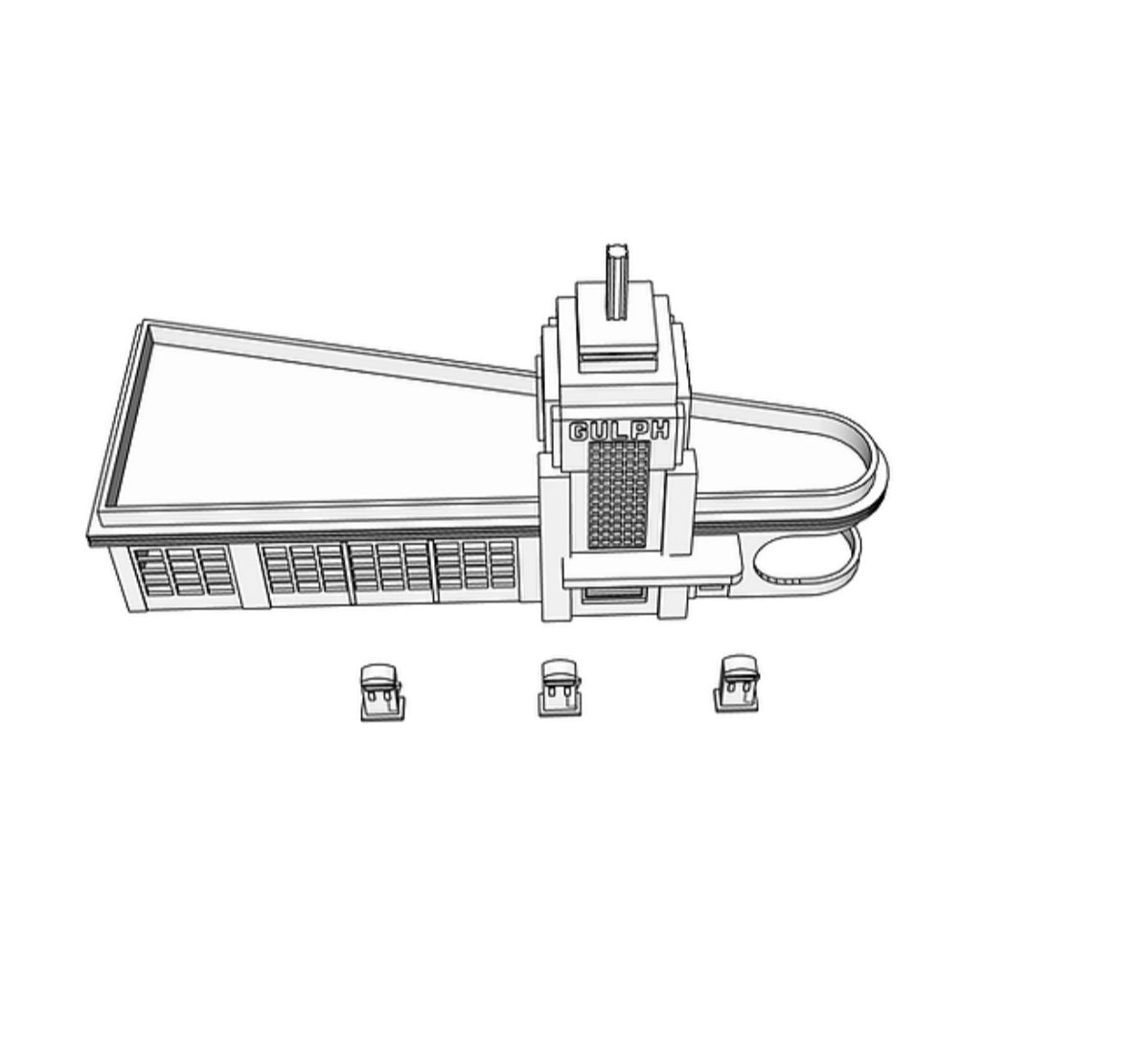 00038 - N Scale Model Kit - Gulph Gas N' Go