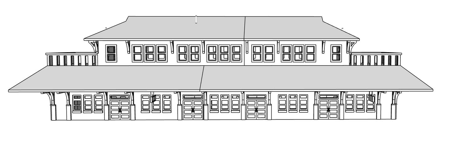 00045 - N Scale Model Kit - Clifton Station