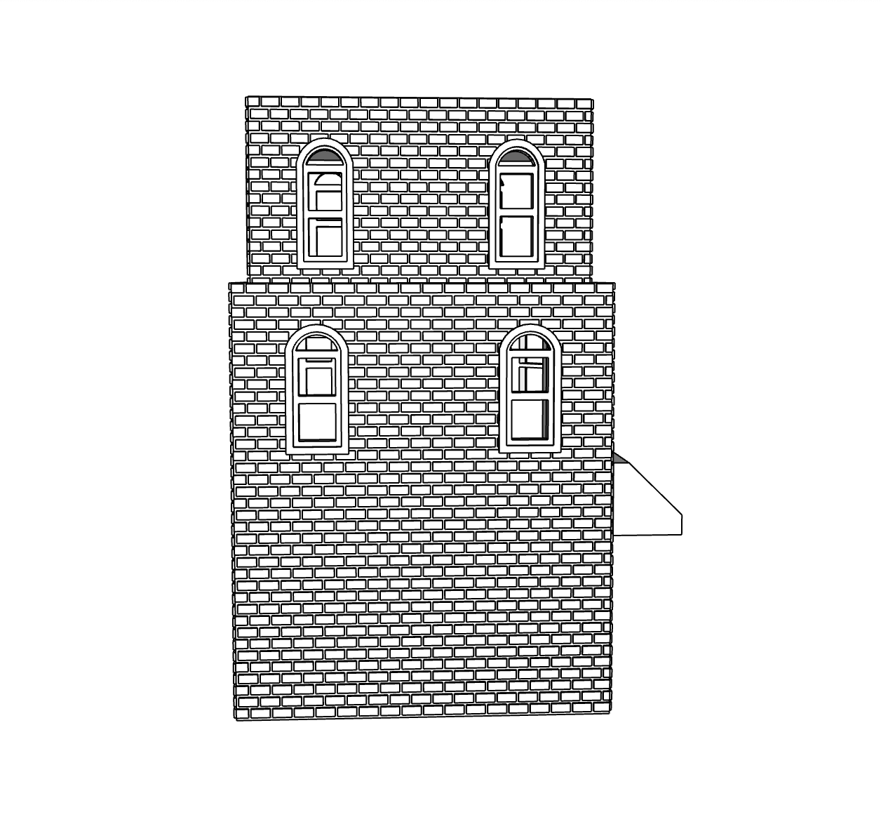 00070 - N Scale Model Kit - Peppers General Shop