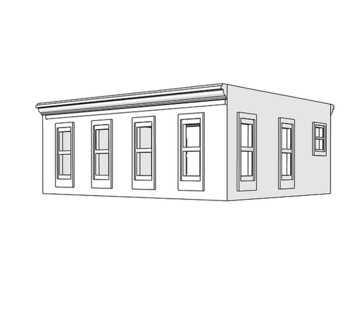 00004 - N Scale Model Kit - Fairhaven Floor Addition