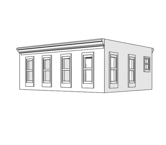 00004 - N Scale Model Kit - Fairhaven Floor Addition