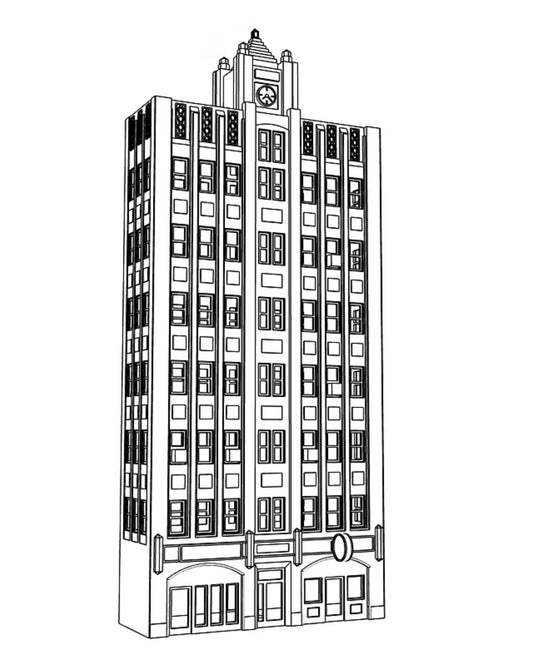 00022 - N Scale Model Kit - Rutland Tower