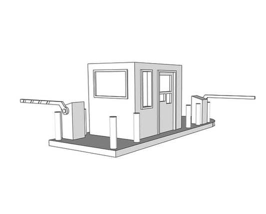 00012 - N Scale Model Kit - Parking Kiosk