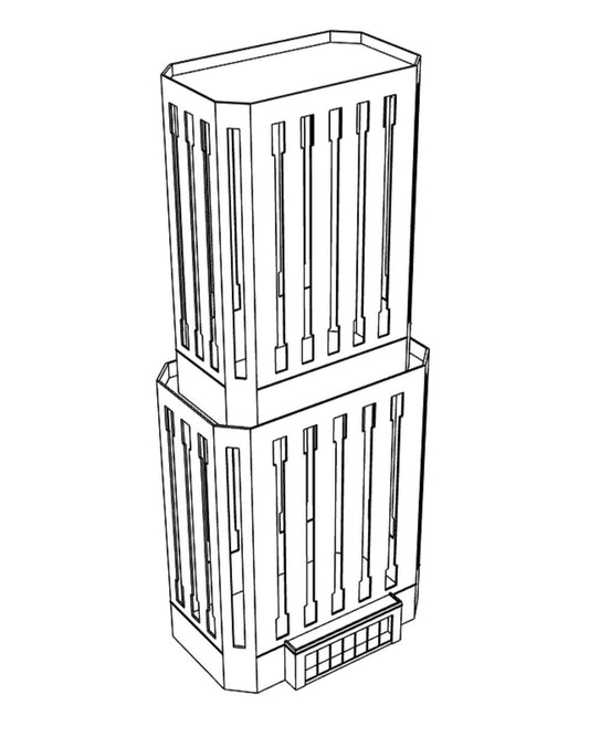 00011 - N Scale Model Kit - Aurora Peak