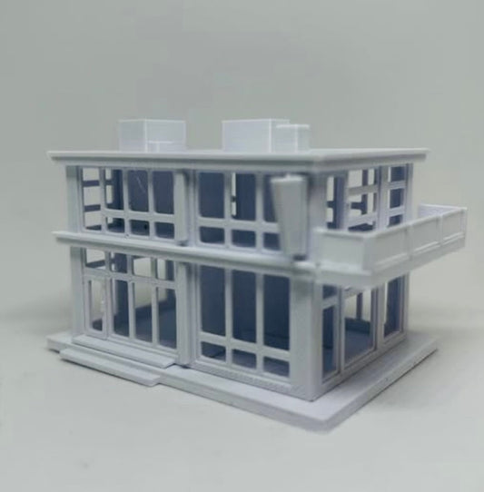 00043 - N scale Model Kit- Modern Building