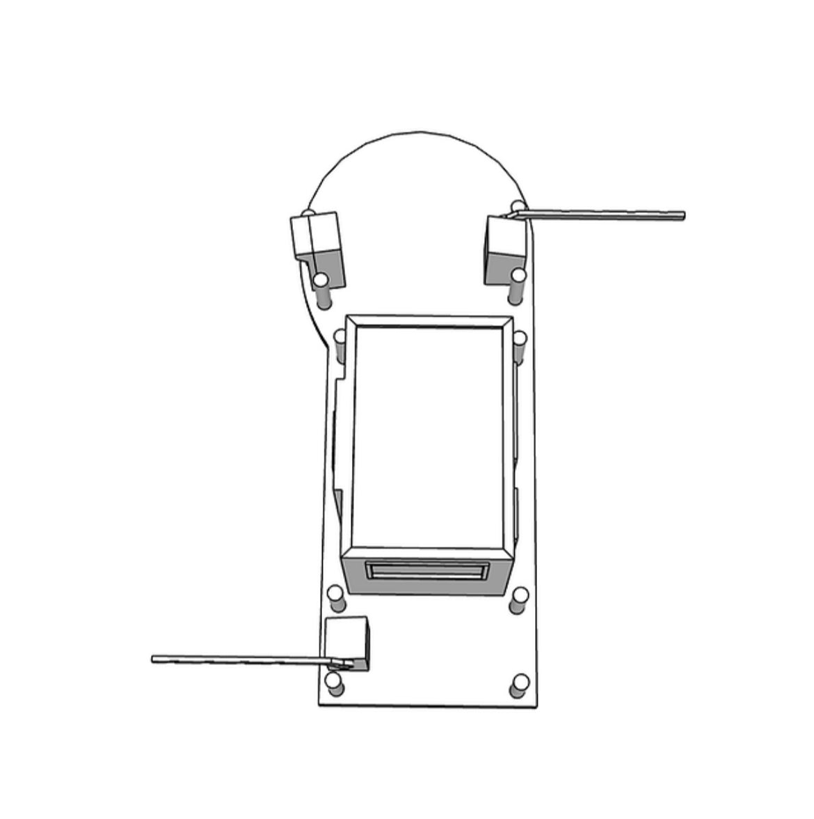 00012 - N Scale Model Kit - Parking Kiosk