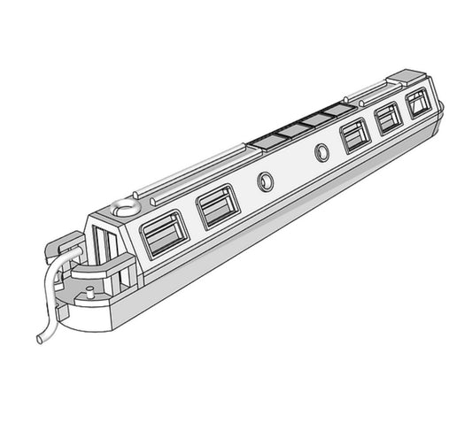 00041 - N Scale Model Kit - The Hobnail Canal/Narrow Boat