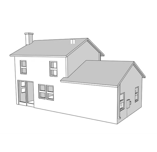 00001 - N Scale Model Kit - Maplewood Heights