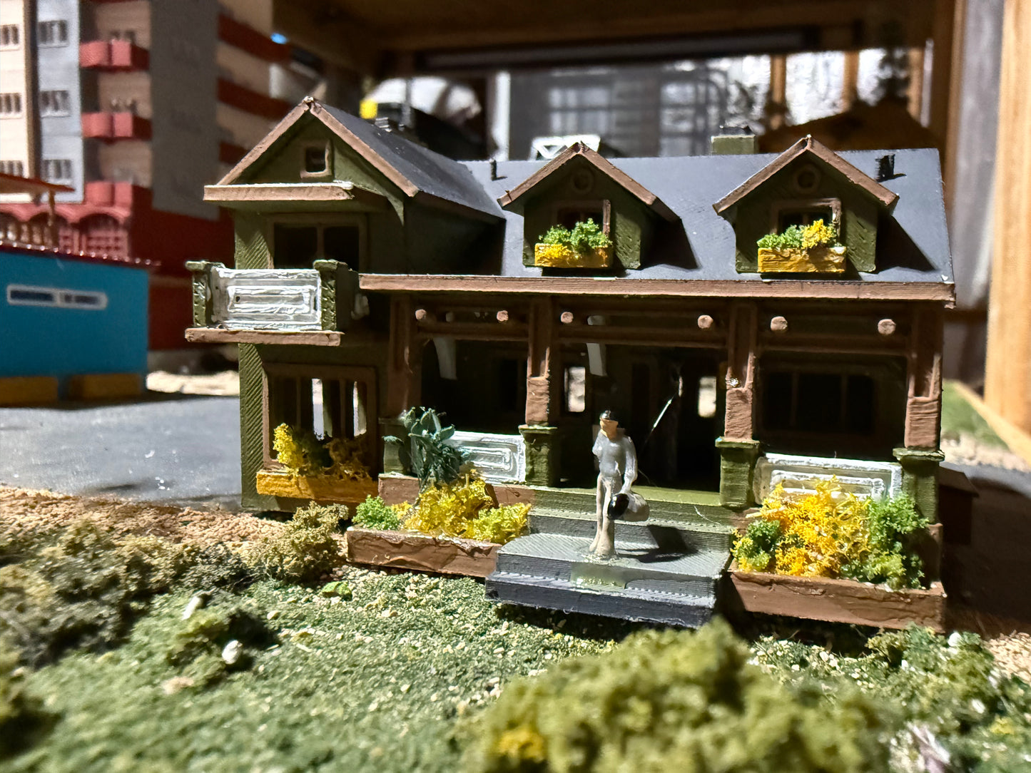 00073 - Sunnyridge Home - N Scale Model Kit