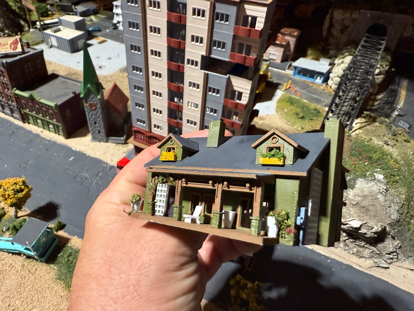 00073 - Sunnyridge Home - N Scale Model Kit