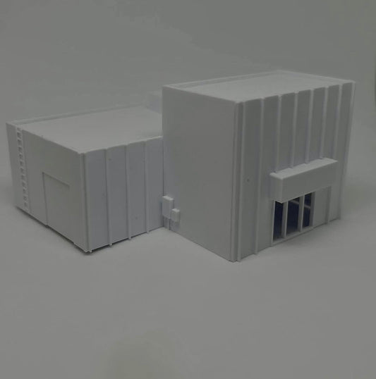 00005 - Pacific Warehouse - N Scale Model Kit