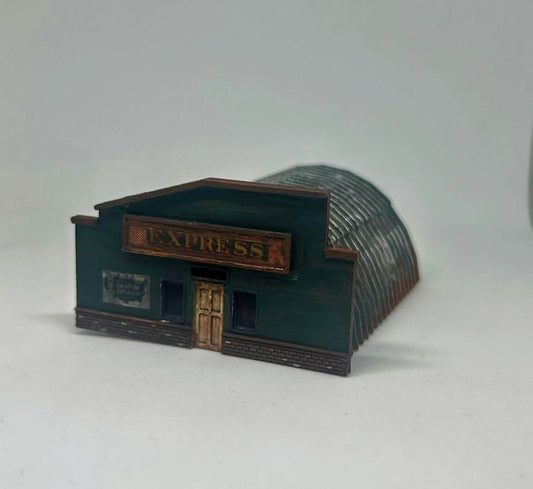 00008 - The Hopper Q Hut (Open) - N Scale Model Kit