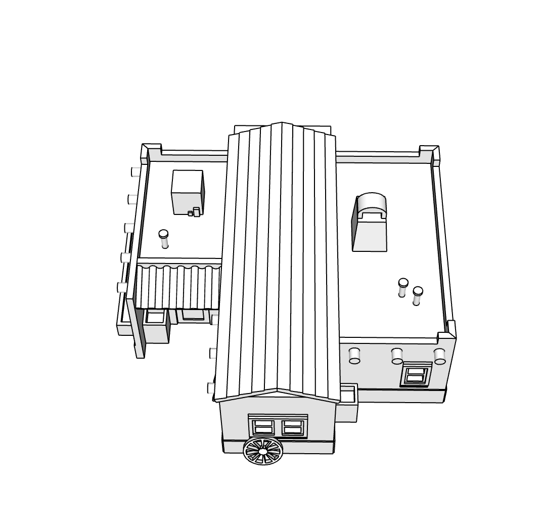 00056 - N Scale Model Kit - Desert Winds