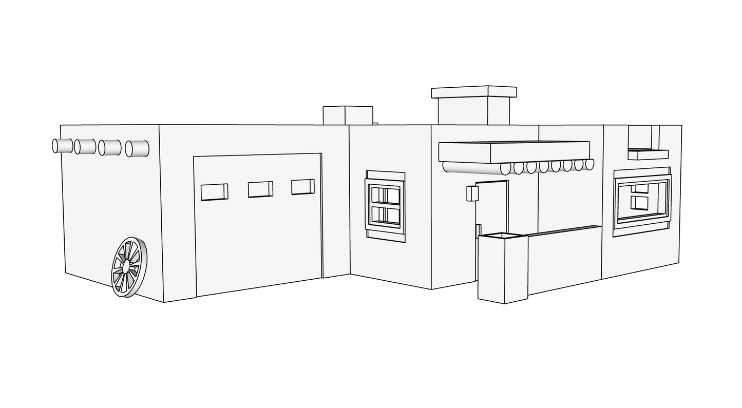 00053 - N Scale Model Kit - La Paloma