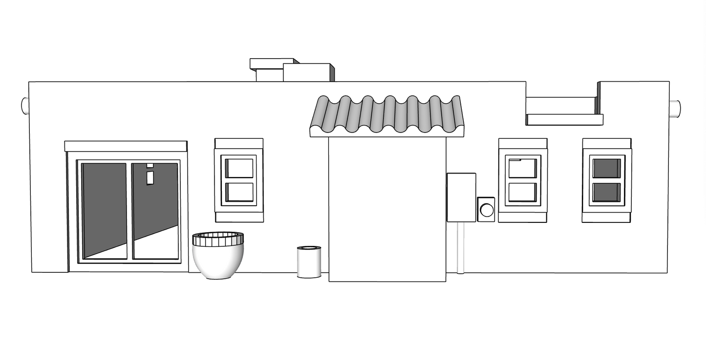 00053 - N Scale Model Kit - La Paloma