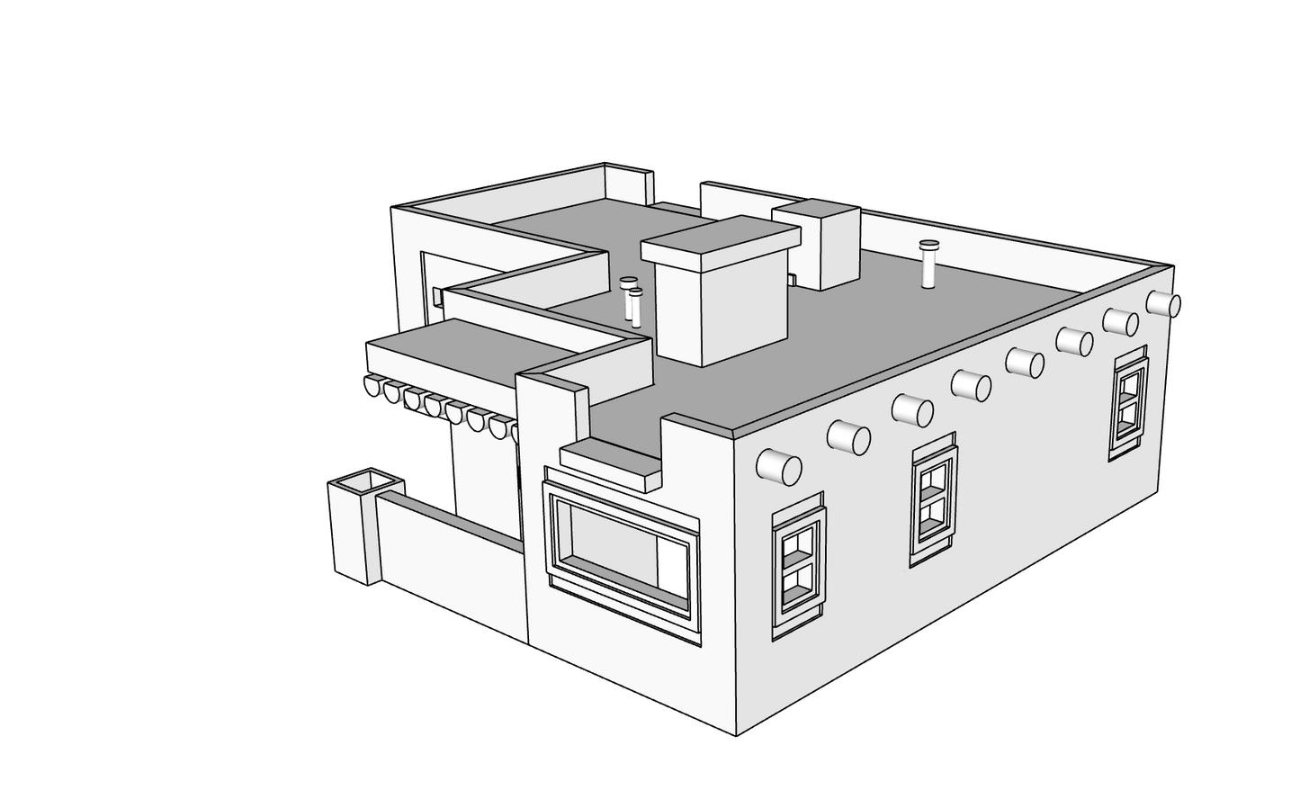00053 - N Scale Model Kit - La Paloma