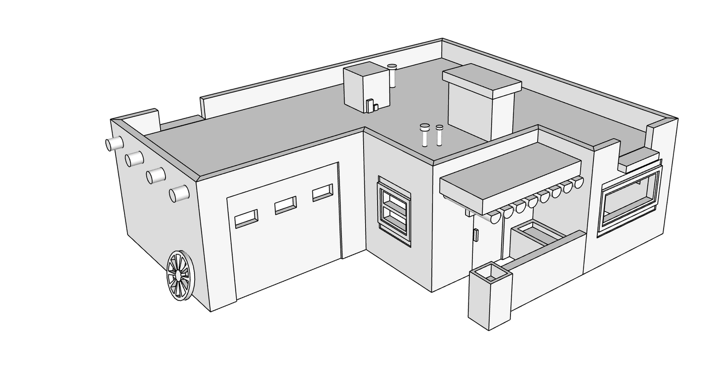 00053 - N Scale Model Kit - La Paloma