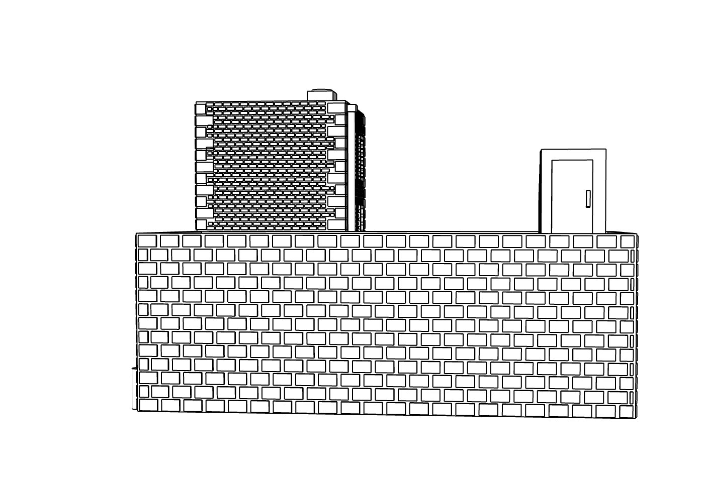 00062 - N Scale Model Kit - Iron Helm Fire Station