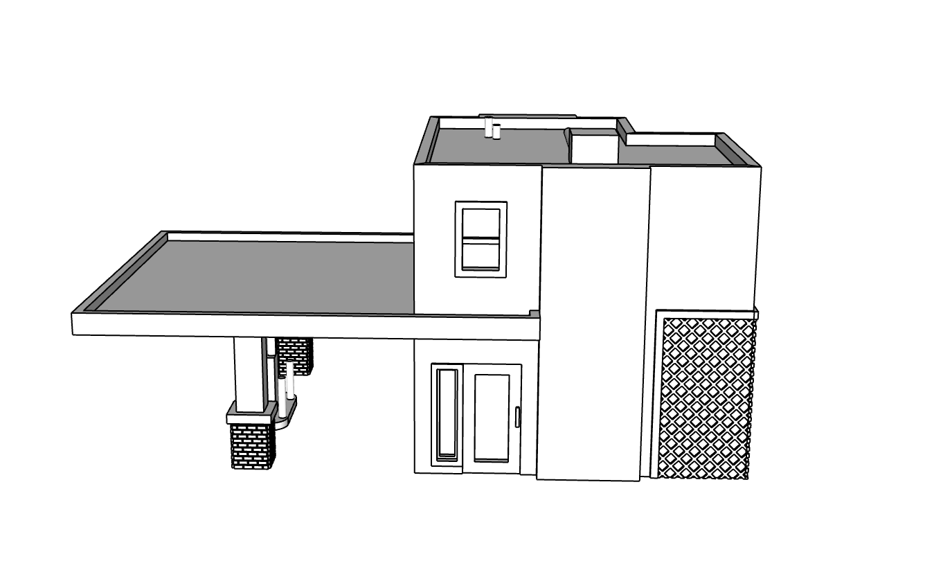 00066 - N Scale Model - Solid Pre Built - Bank of the Rockies