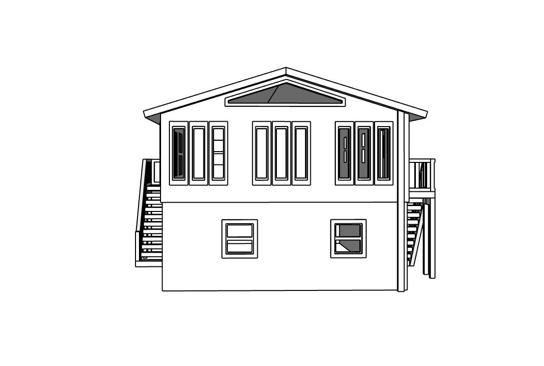 00074 - N Scale Model Kit - Henderson Home