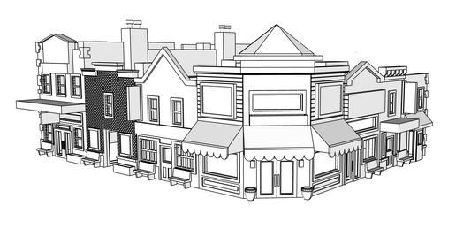 00082 - N Scale Model Kit - Gold Creek Shops - Right