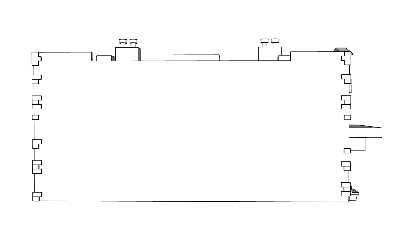 00082 - N Scale Model Kit - Gold Creek Shops - Right