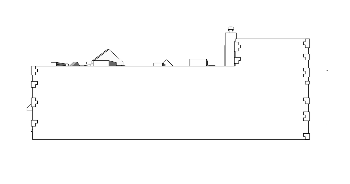 00082 - N Scale Model Kit - Gold Creek Shops - Right