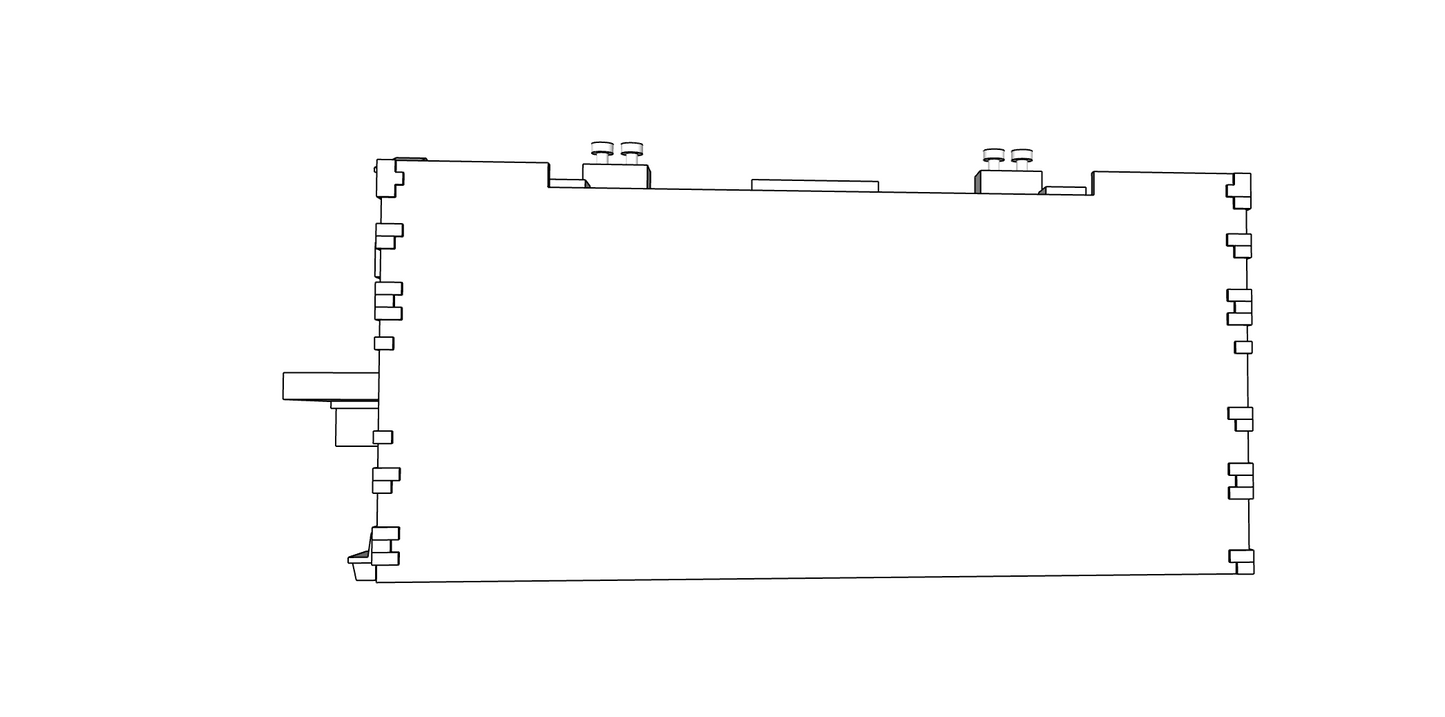 00082-1 - N Scale Model Kit - Gold Creek Shops - Left