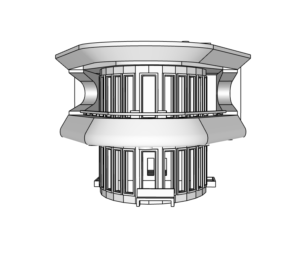 00097 - N Scale Model Kit - The Horizon Pod