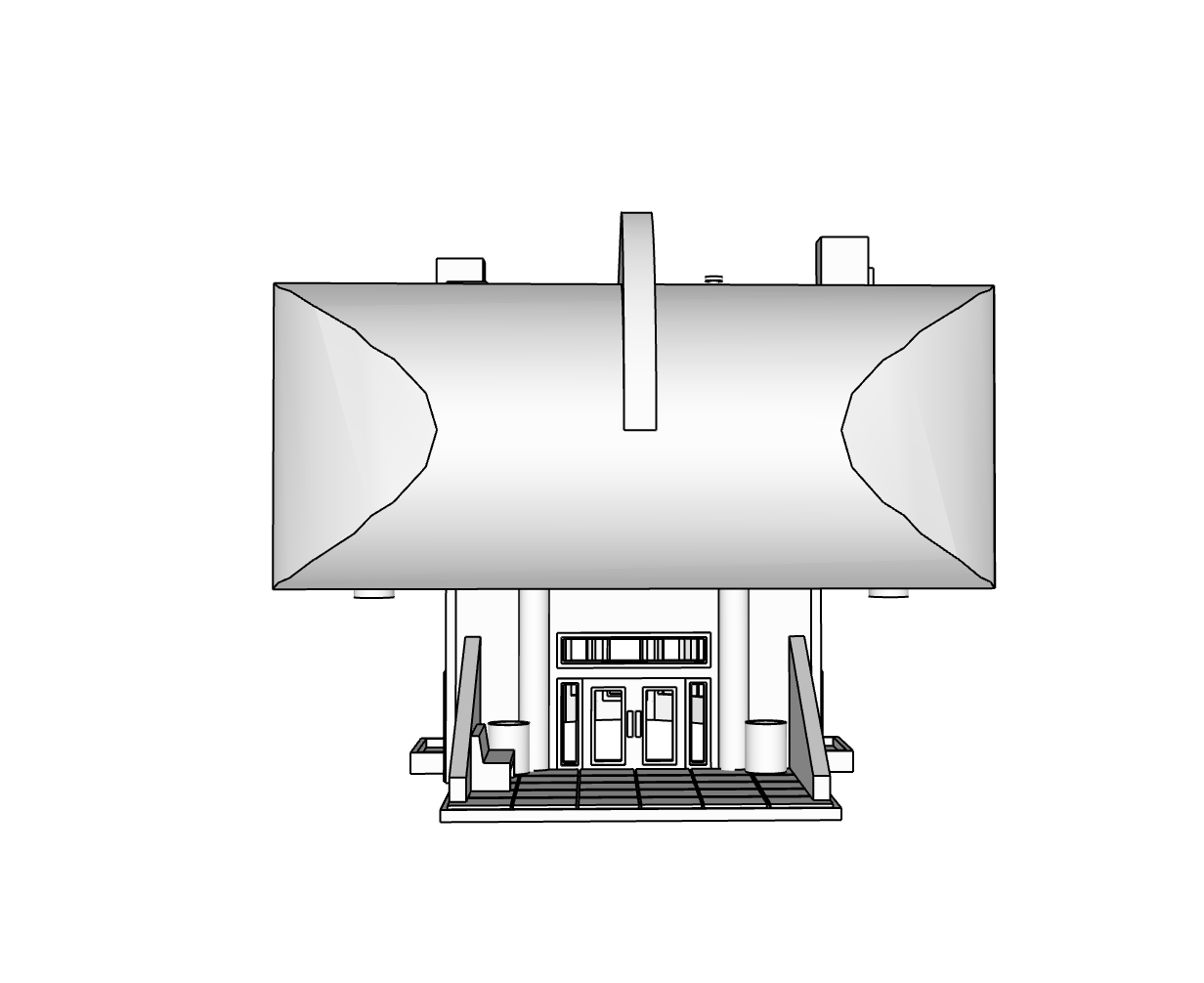 00097 - N Scale Model Kit - The Horizon Pod