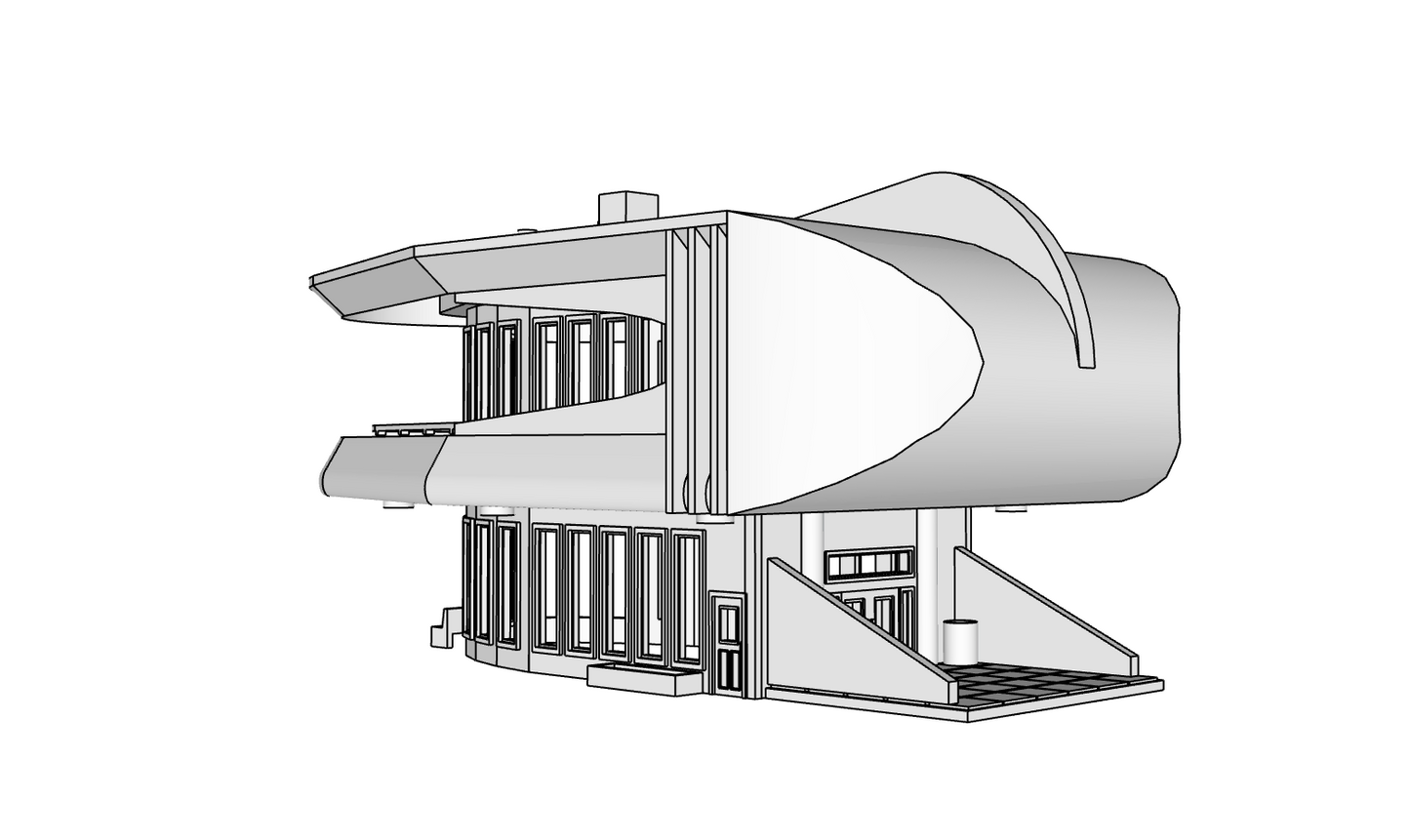 00097 - N Scale Model Kit - The Horizon Pod