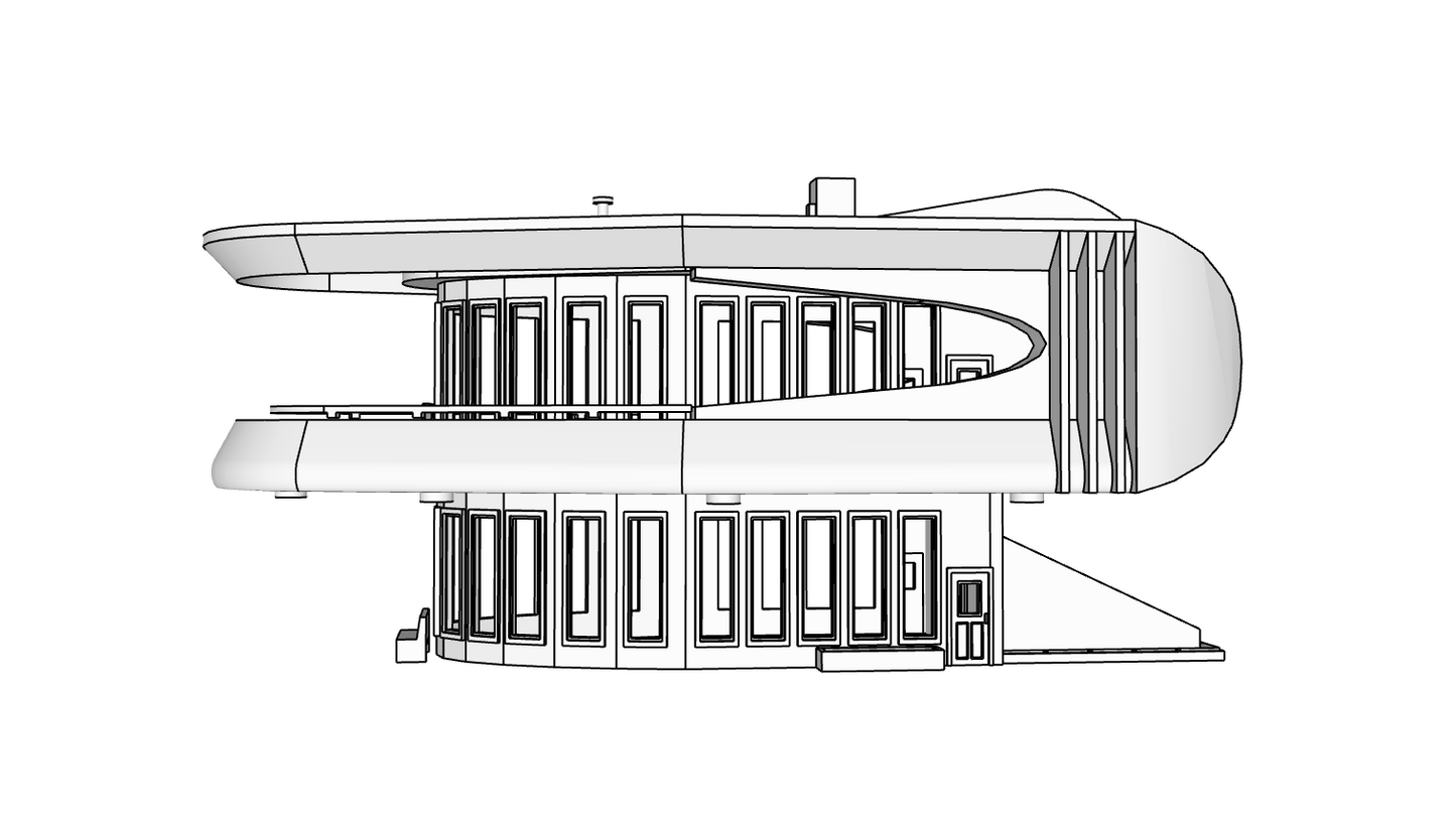 00097 - N Scale Model Kit - The Horizon Pod