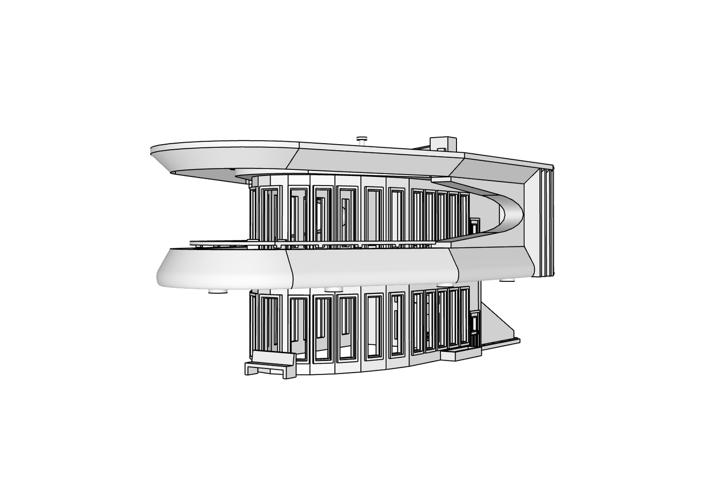 00097 - N Scale Model Kit - The Horizon Pod