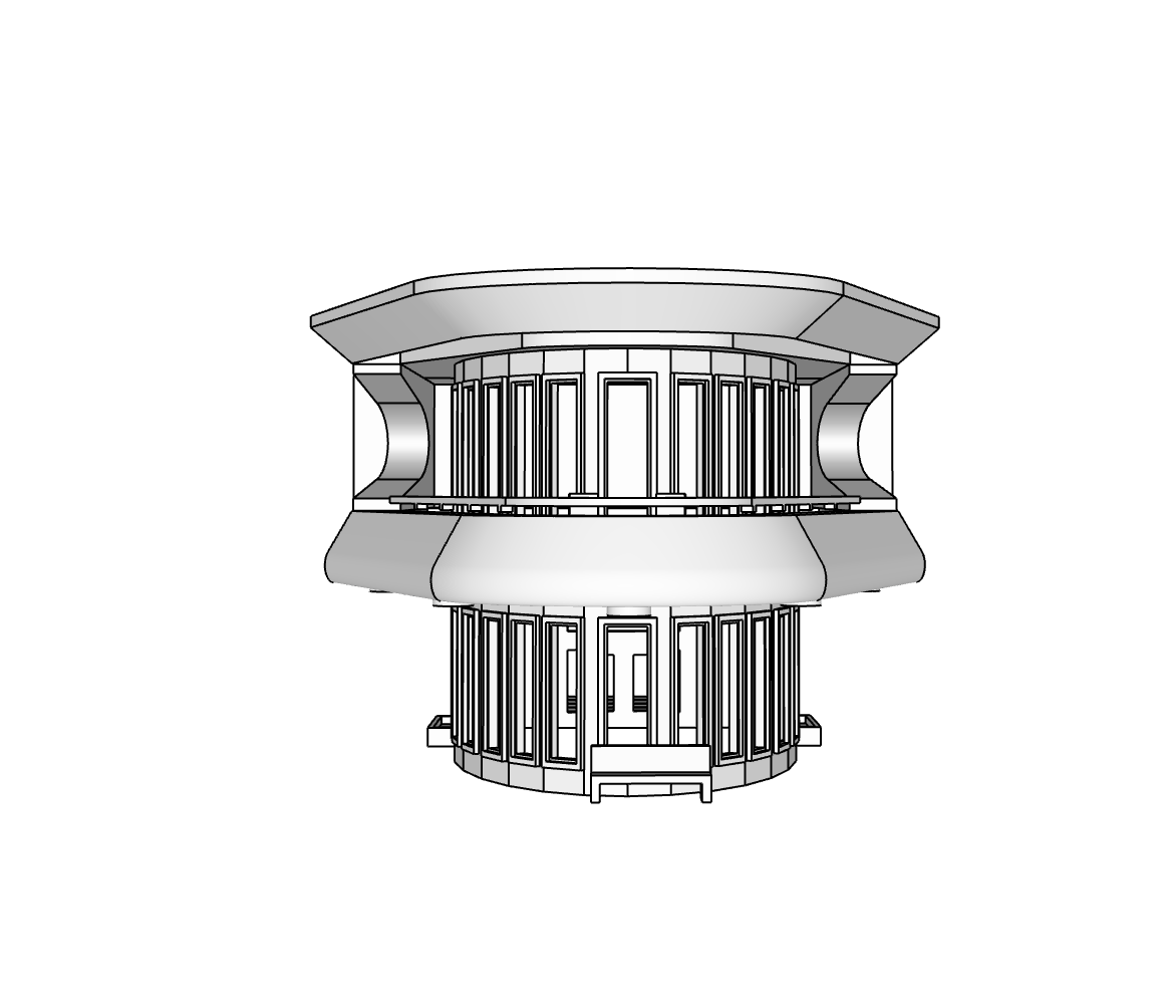 00097 - N Scale Model Kit - The Horizon Pod