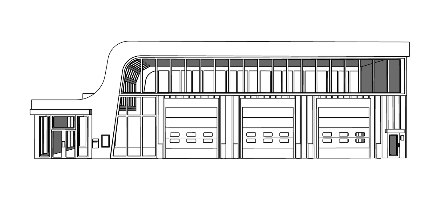 00099 - N Scale Model Kit - Aero Bay