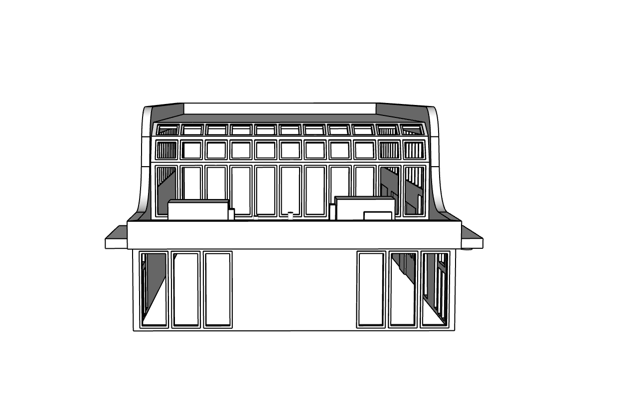 00099 - N Scale Model Kit - Aero Bay