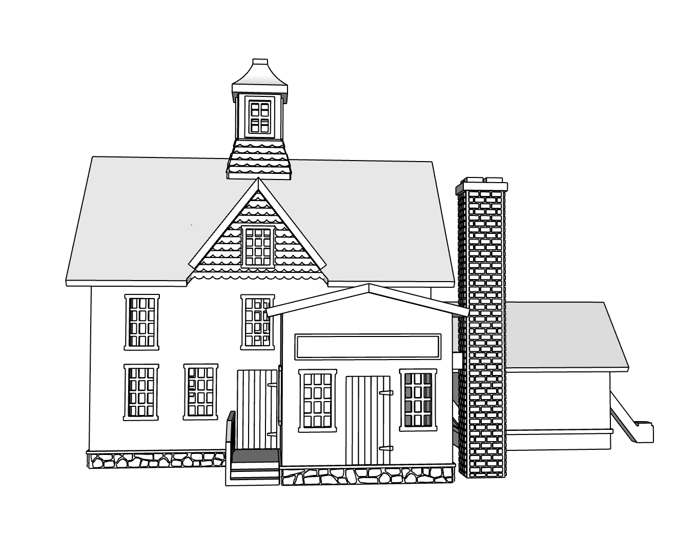 00098 - N Scale Model Kit - Timberline Barrel House