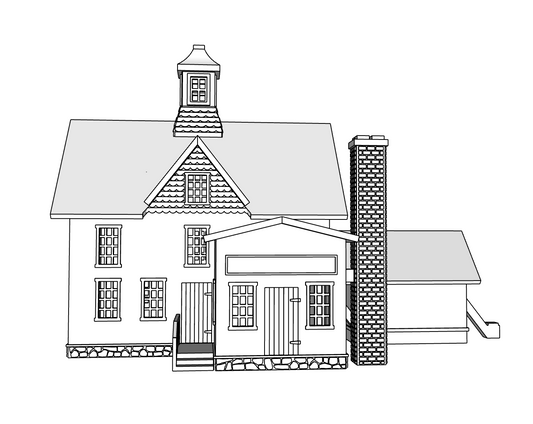 00098 - N Scale Model Kit - Timberline Barrel House