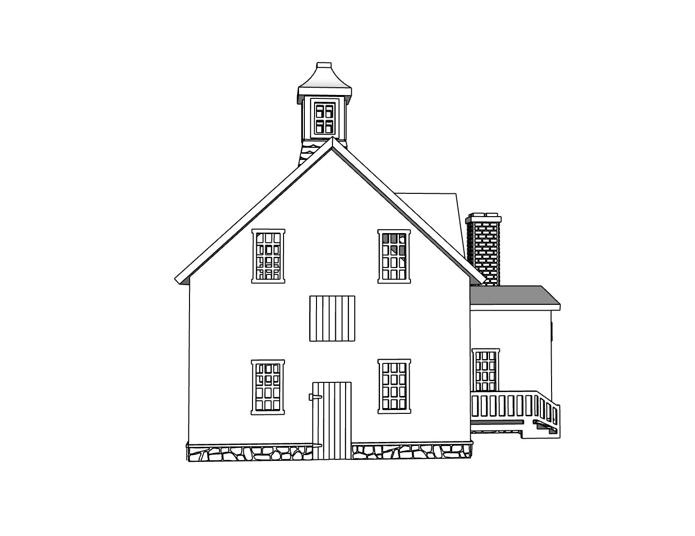 00098 - N Scale Model Kit - Timberline Barrel House