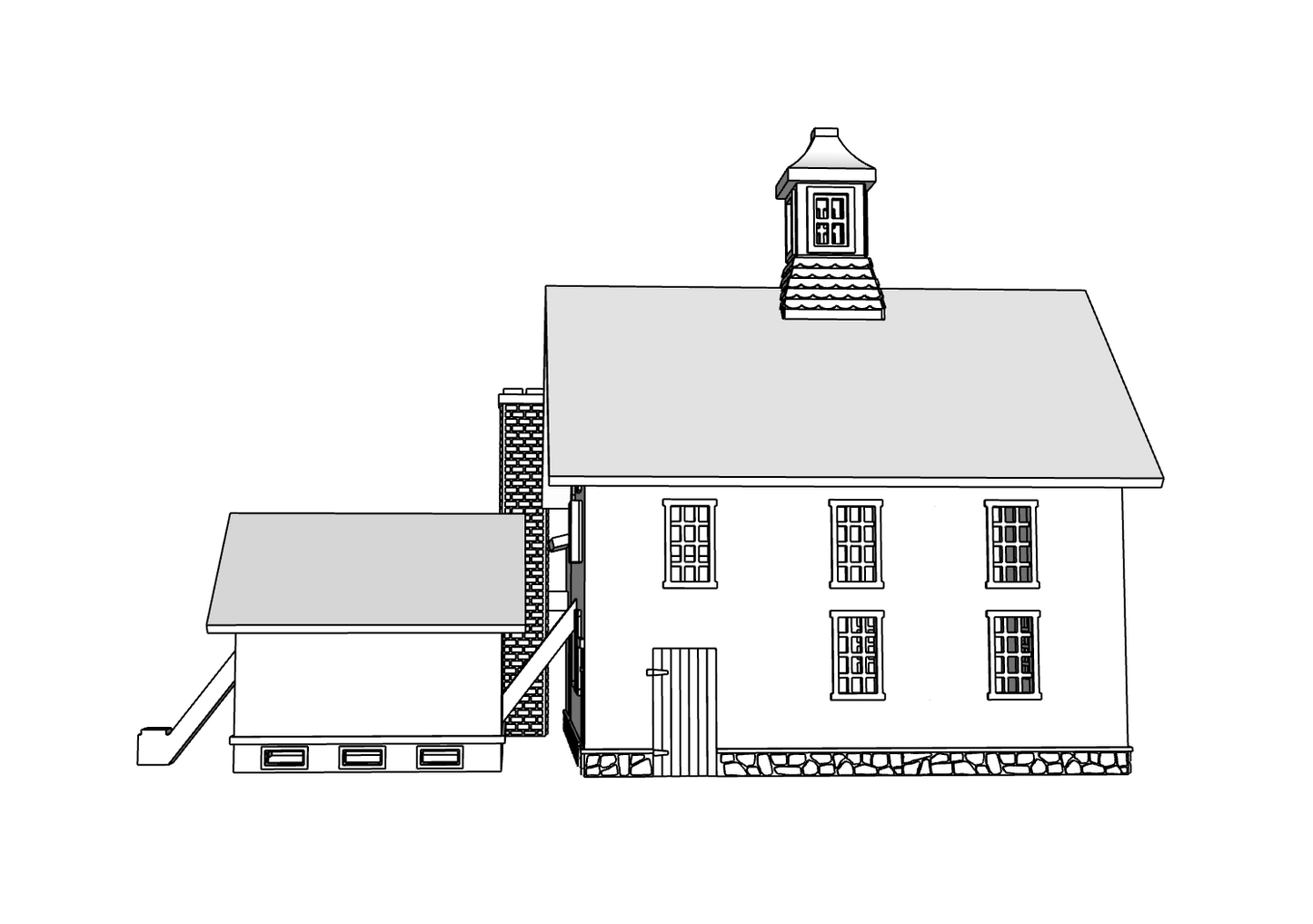 00098 - N Scale Model Kit - Timberline Barrel House