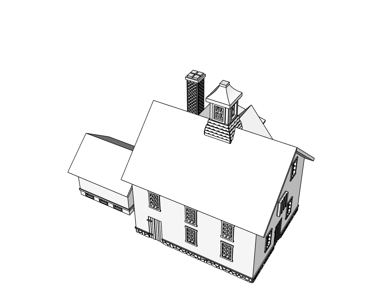 00098 - N Scale Model Kit - Timberline Barrel House