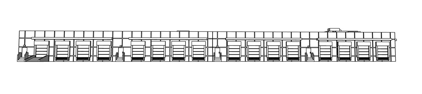 00106-2 - N Scale Model Kit - Eco Logistics Warehouse - Combined