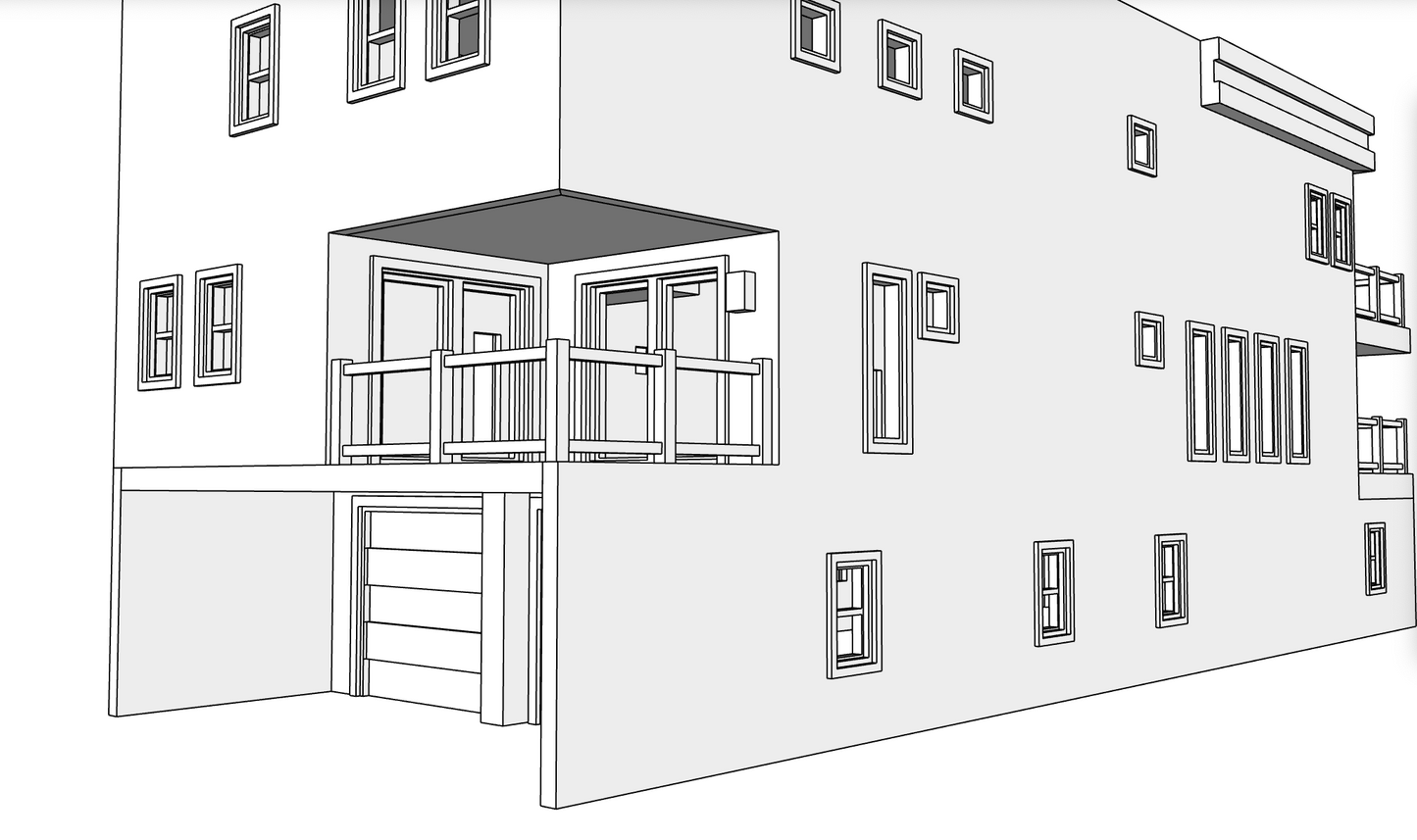 00110 - N Scale Model Kit - Mission Beach Rental 1