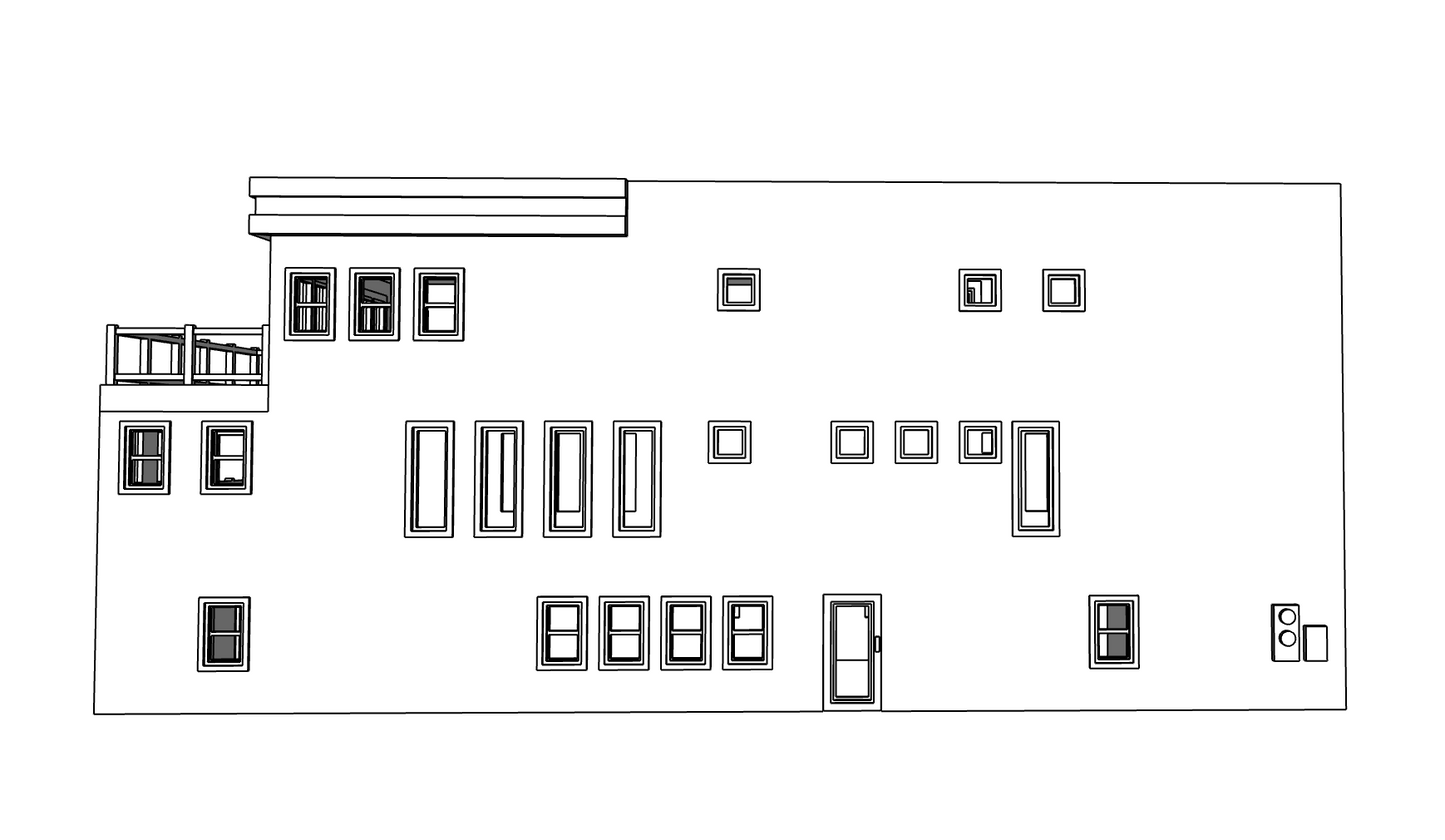 00110 - N Scale Model Kit - Mission Beach Rental 1