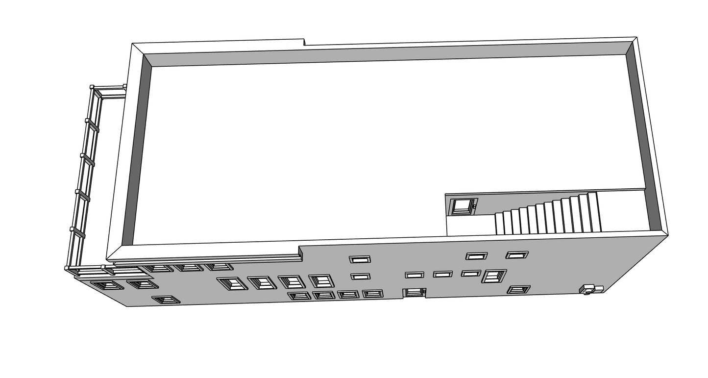 00110 - N Scale Model Kit - Mission Beach Rental 1