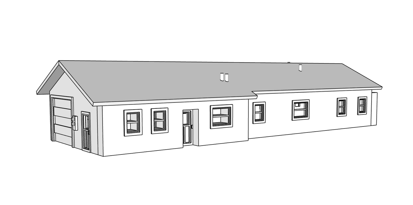 00111- N Scale Model Kit - Mission Beach Rental 2