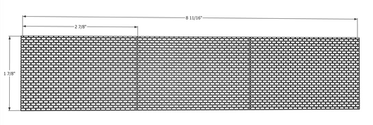 00118-2 - 3 Pack - Retaining Wall Small Block - N Scale Model Kit