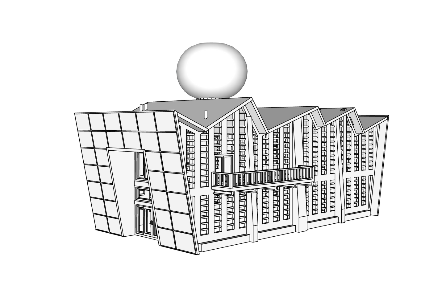 00109 - Wonder Works Kids Museum - N Scale Model Kit